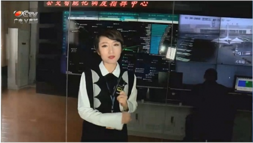 新鄉(xiāng)市廣播電視臺報道由我公司承建的新鄉(xiāng)智能公交系統(tǒng)